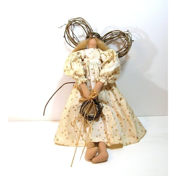 Unbranded Other - Angel Doll Folk Art Primitive Country Style Doll